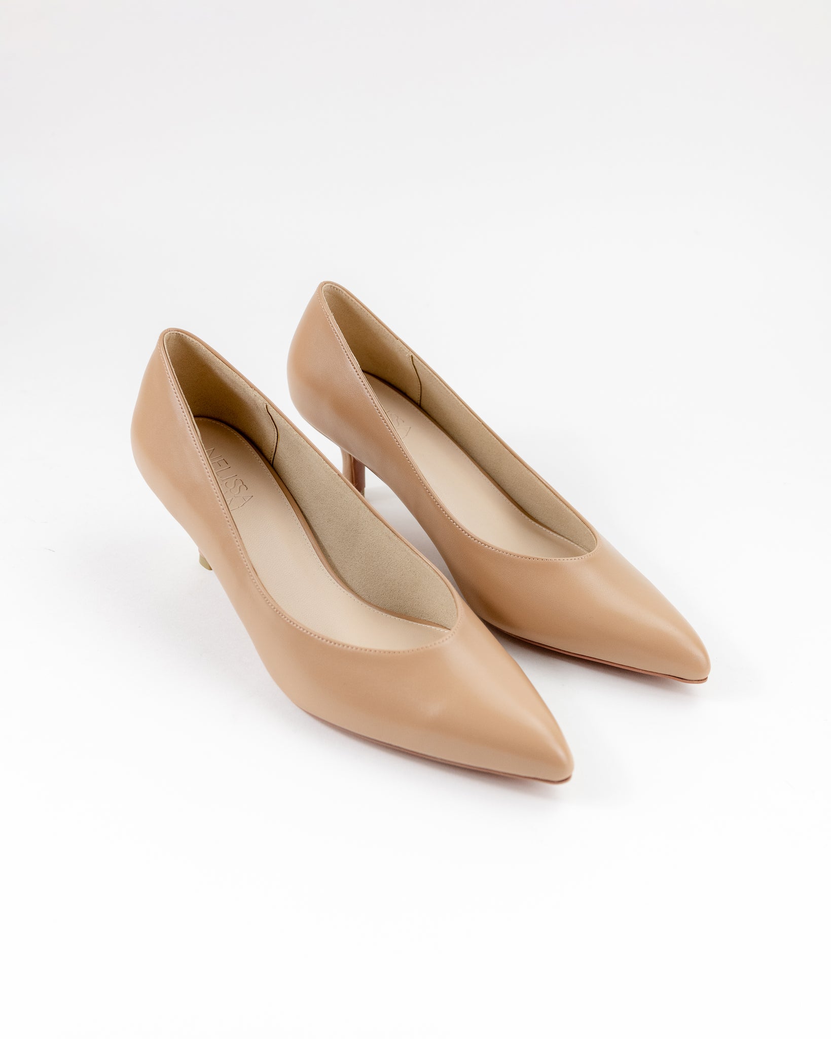 Nova Covered Pump Heels (Nude)